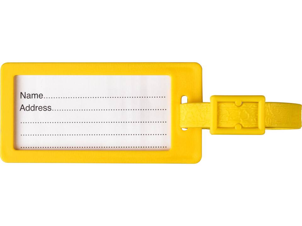 River recycled window luggage tag 6