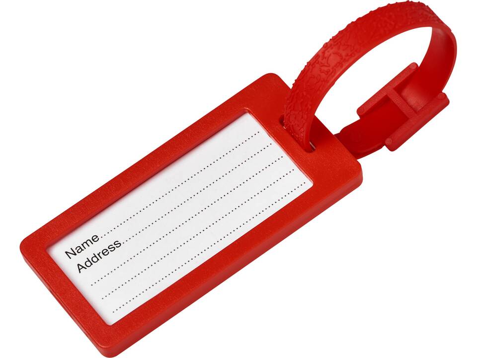 River recycled window luggage tag 8