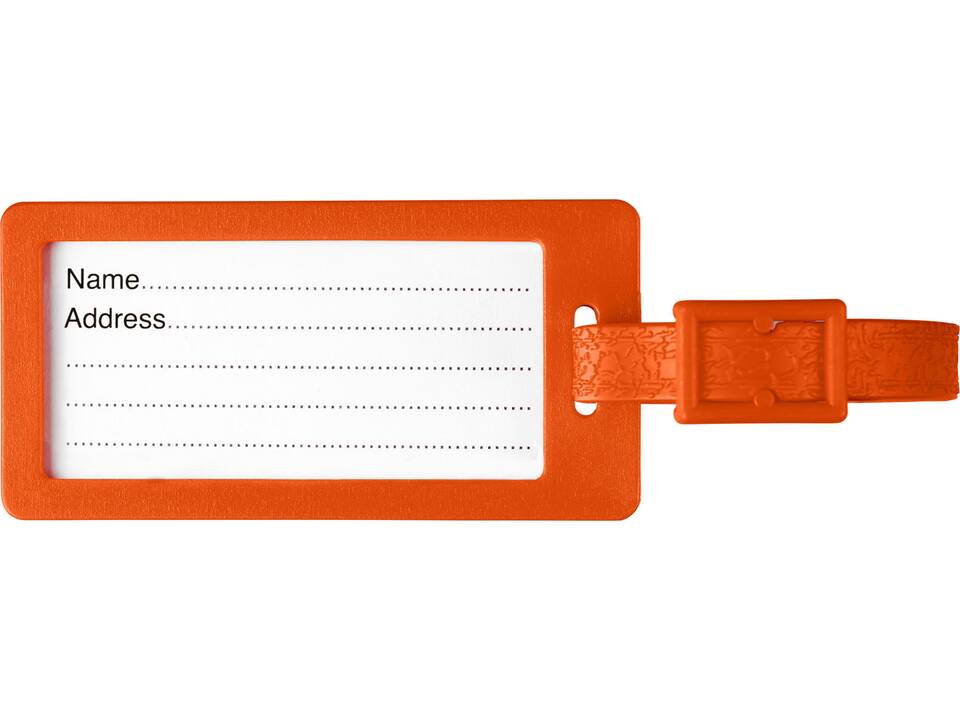 River recycled window luggage tag 14