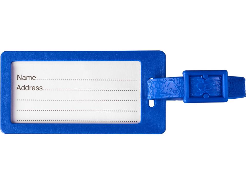 River recycled window luggage tag 18