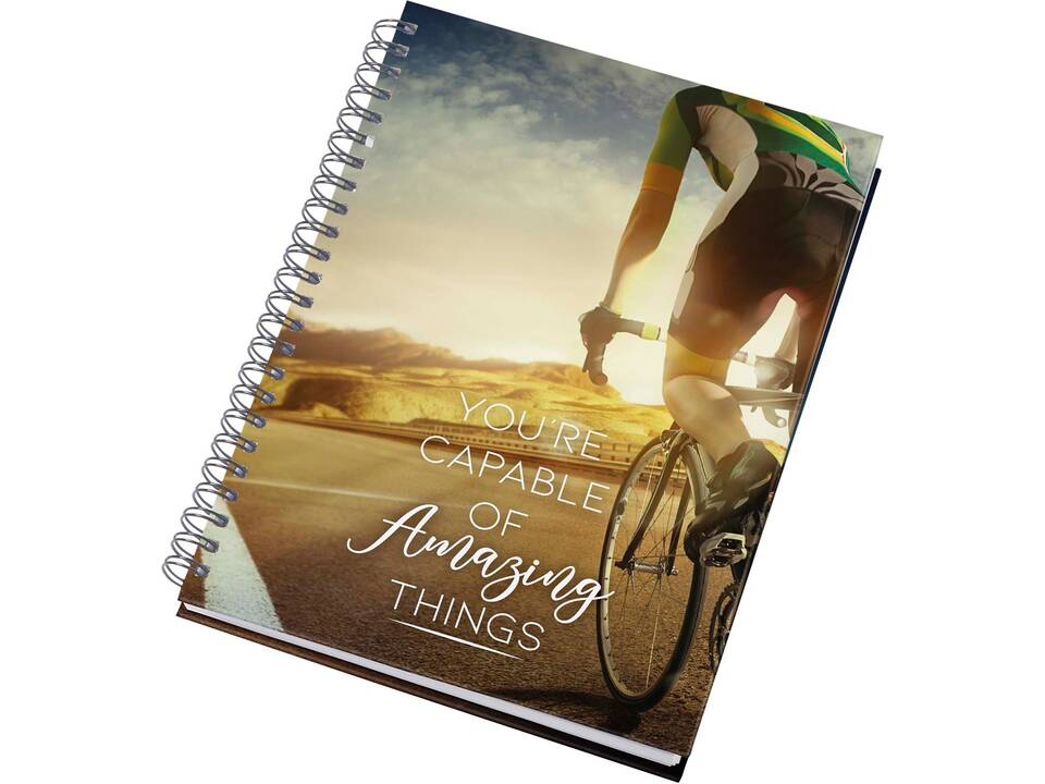 Desk-Mate® A5 hard cover undated diary 4