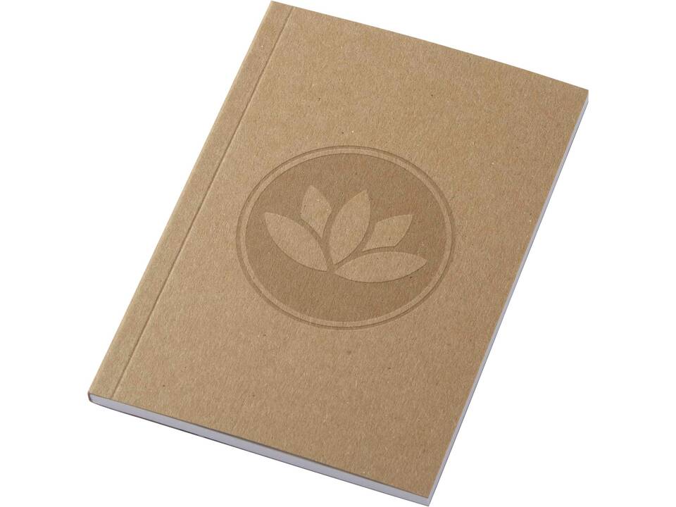 Novella Austen A6 recycled soft cover kraft notebook - 50 sheets 1