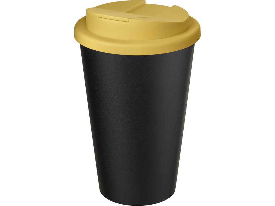 Americano® Eco 350 ml recycled tumbler with spill-proof lid 8