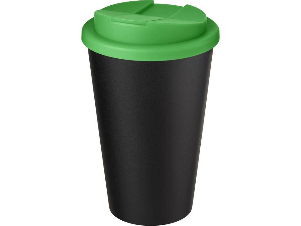 Americano® Eco 350 ml recycled tumbler with spill-proof lid 13