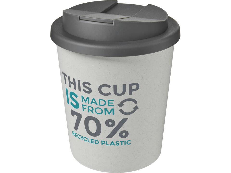 Americano® Espresso Eco 250 ml recycled tumbler with spill-proof lid 39