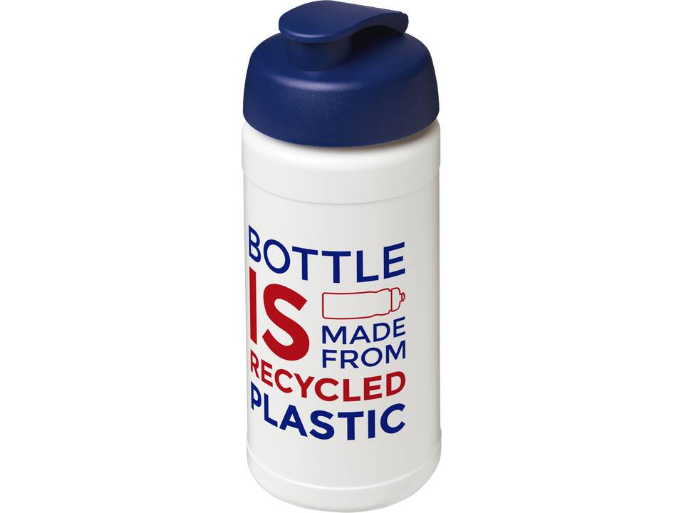 Baseline 500 ml recycled sport bottle with flip lid 1