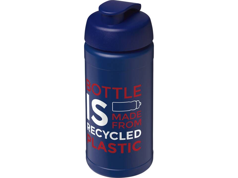 Baseline 500 ml recycled sport bottle with flip lid 13