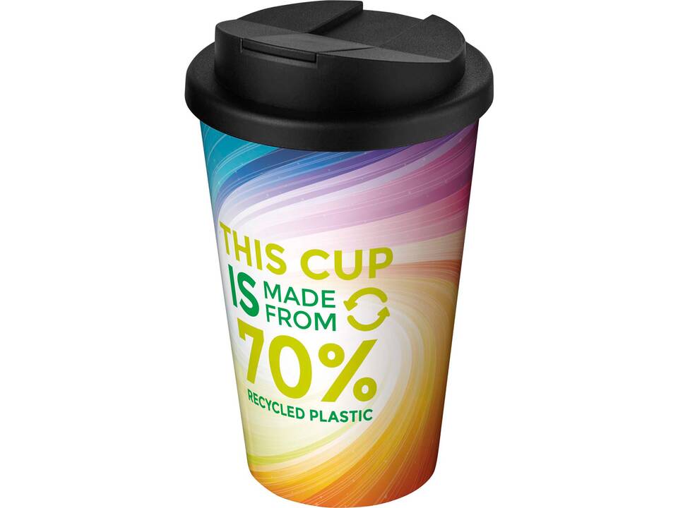 Brite-Americano® Eco 350 ml spill-proof insulated tumbler 2