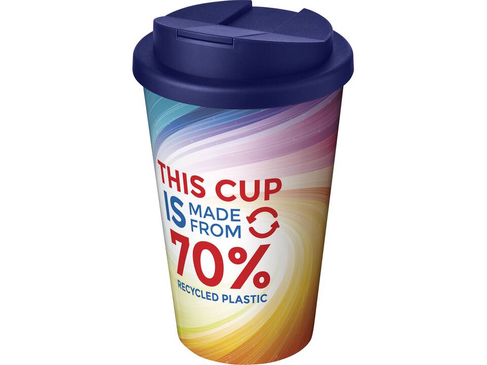 Brite-Americano® Eco 350 ml spill-proof insulated tumbler 35