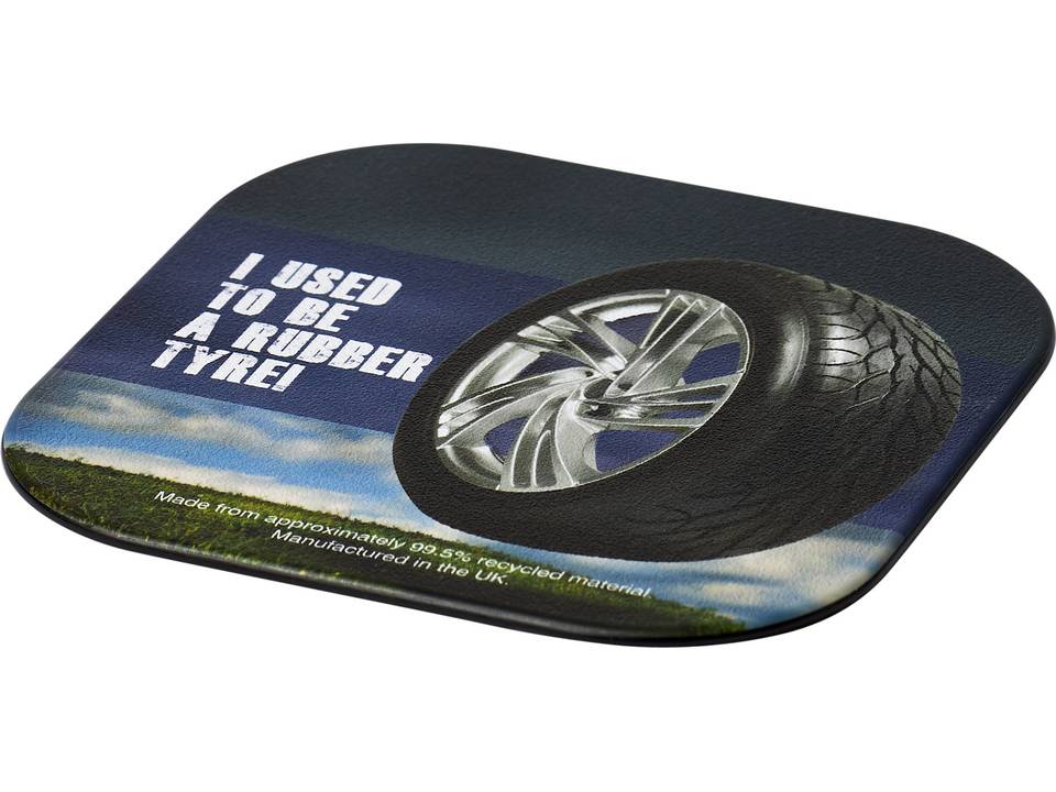 Brite-Mat® square coaster with tyre material 3