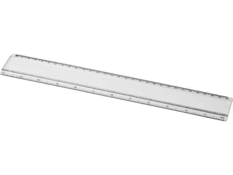 Ellison 30 cm plastic ruler with paper insert 1