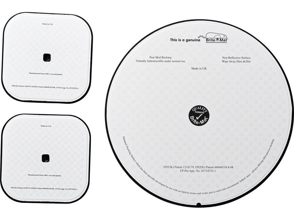 Brite-Mat® mouse mat and coaster set combo 6 1