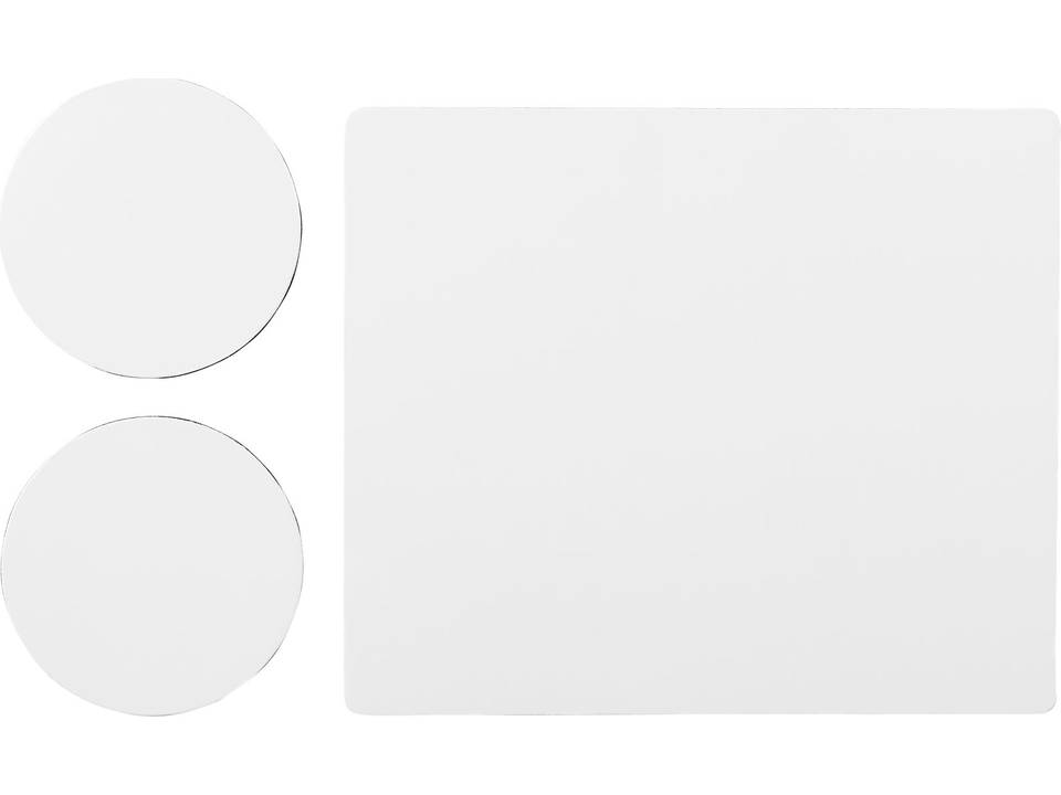 Q-Mat® mouse mat and coaster set combo 2 1