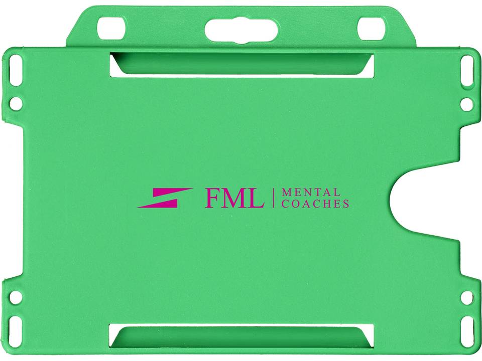 Vega plastic card holder 11