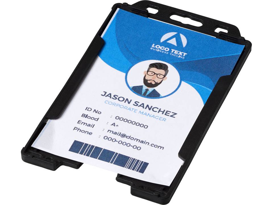 Pierre transparent badge holder 1