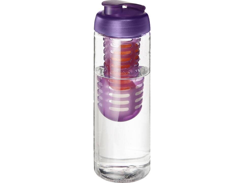 H2O Vibe 850 ml flip lid bottle & infuser 17