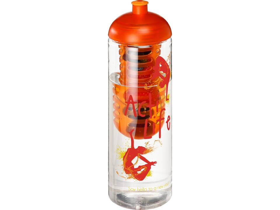 H2O Vibe 850 ml dome lid bottle & infuser 13
