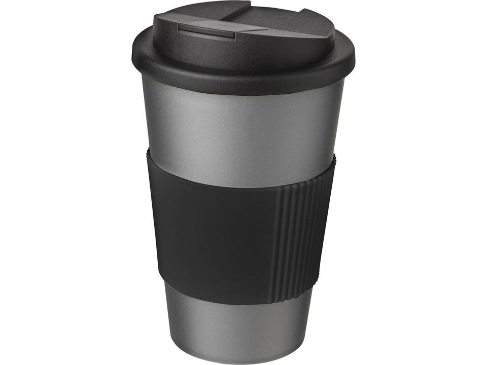 Americano® 350 ml tumbler with grip & spill-proof lid 6