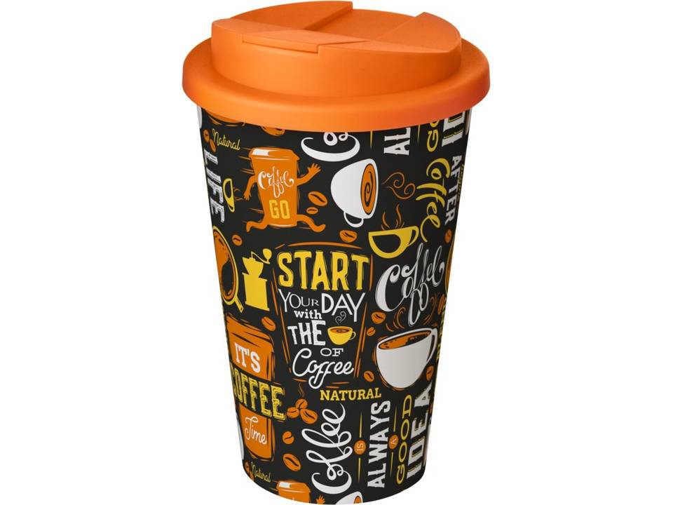 Brite-Americano® 350 ml tumbler with spill-proof lid 24