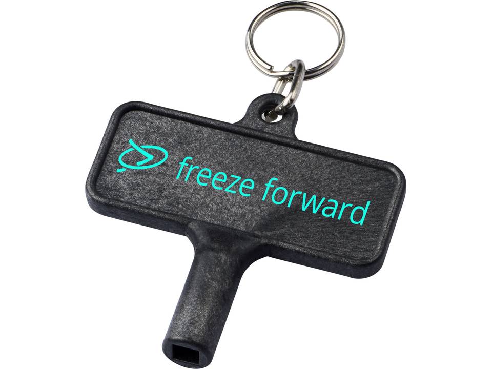 Largo plastic radiator key with keychain 2