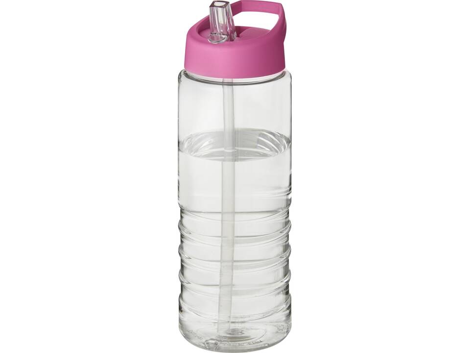 H2O Treble 750 ml spout lid sport bottle 25