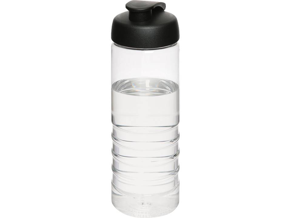 H2O Treble 750 ml flip lid sport bottle 1