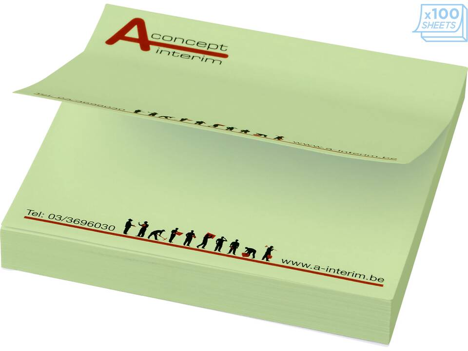 Sticky-Mate® sticky notes 75x75 20