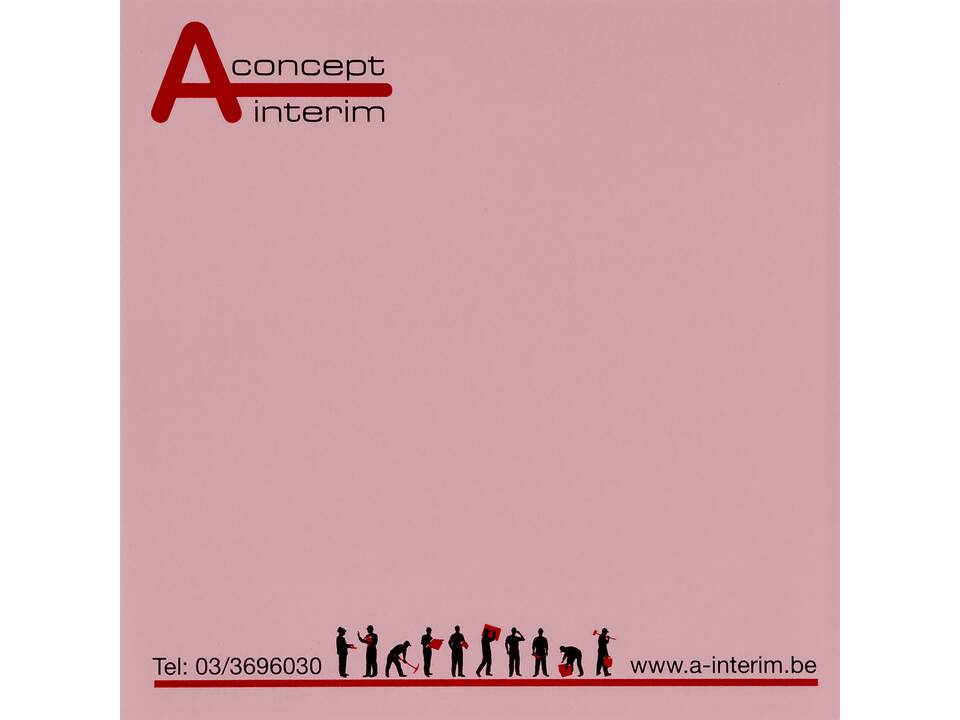 Sticky-Mate® sticky notes 75x75 22