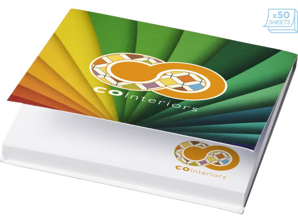Sticky-Mate® soft cover sticky notes 75x75 4