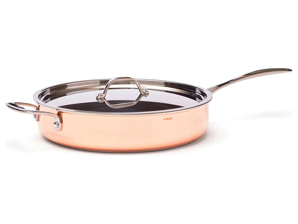 VINGA Baron copper sauté pan 1