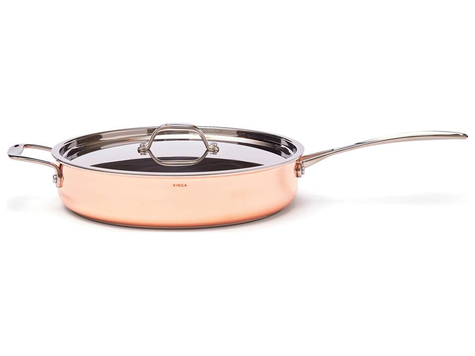 VINGA Baron copper sauté pan 3