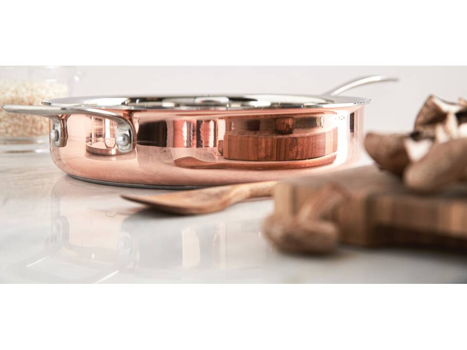 VINGA Baron copper sauté pan 8