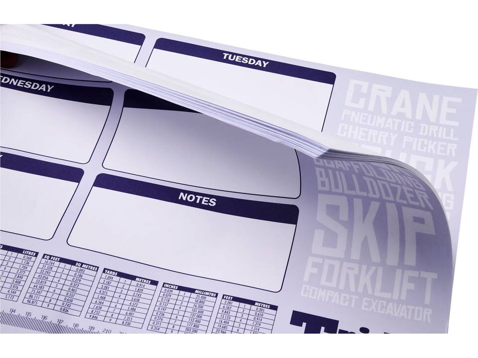 Desk-Mate® A2 notepad 25 sheets 5