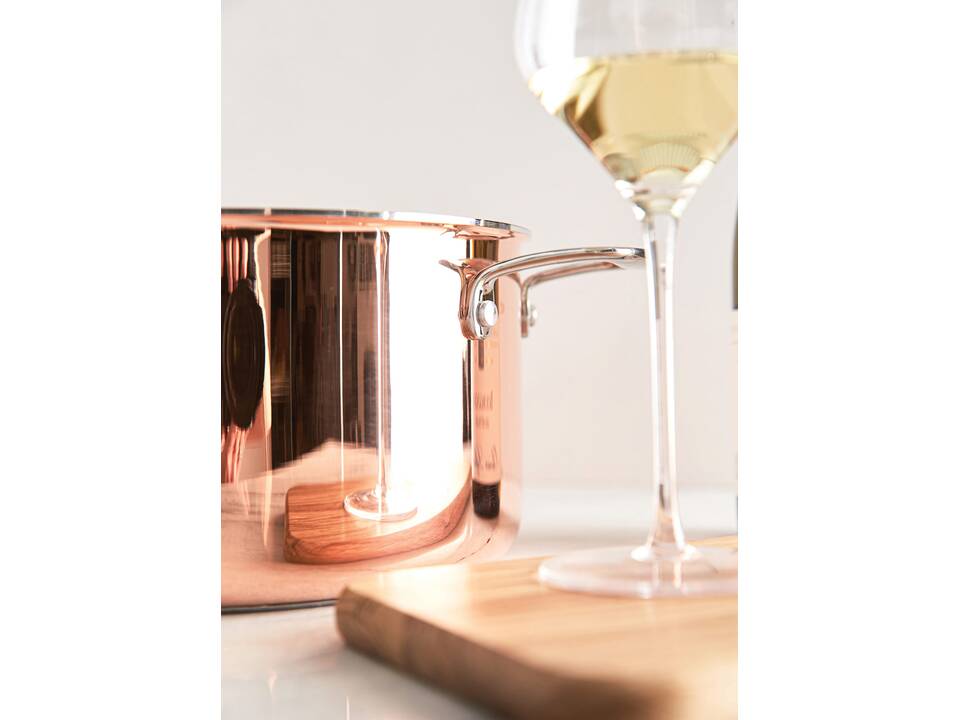 VINGA Baron copper saucepan 8