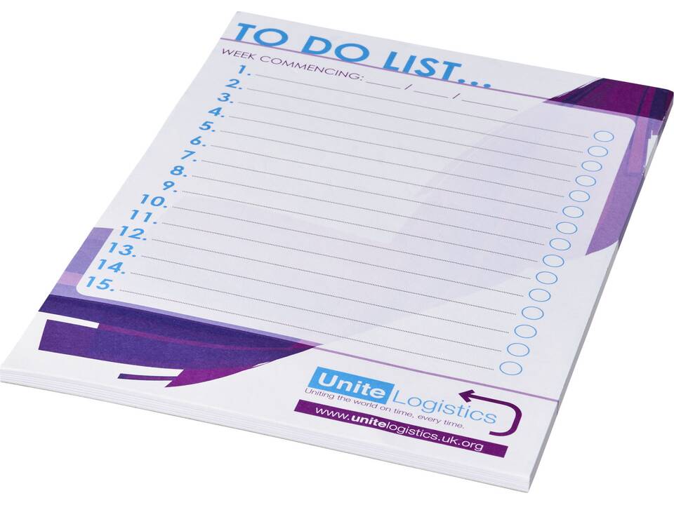 Desk-Mate® A5 notepad 25 sheets 6