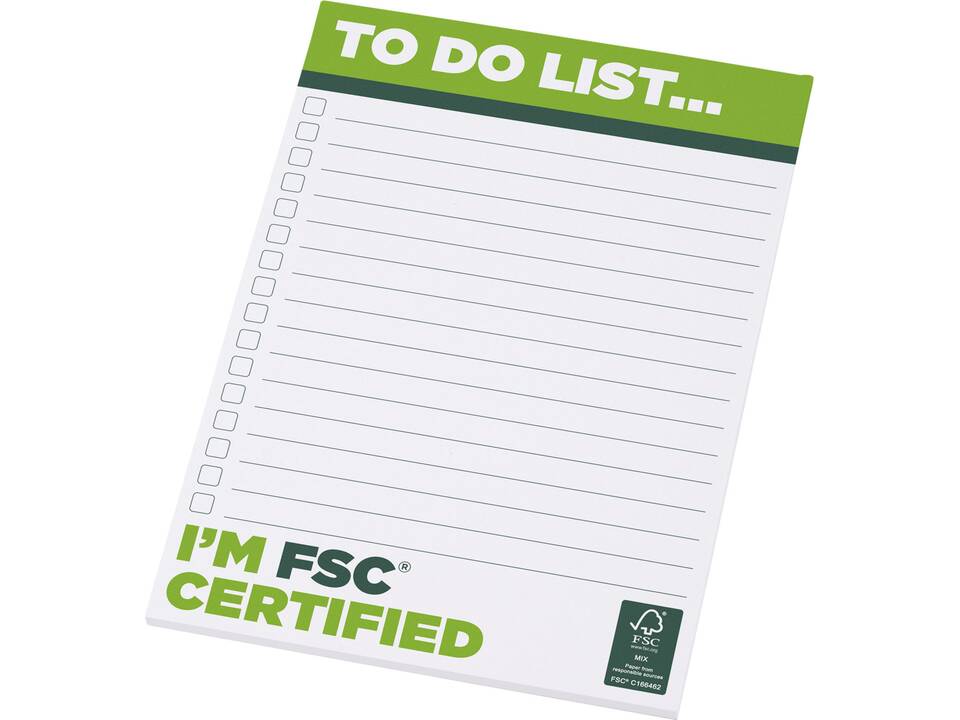 Desk-Mate® A5 notepad 25 sheets 8