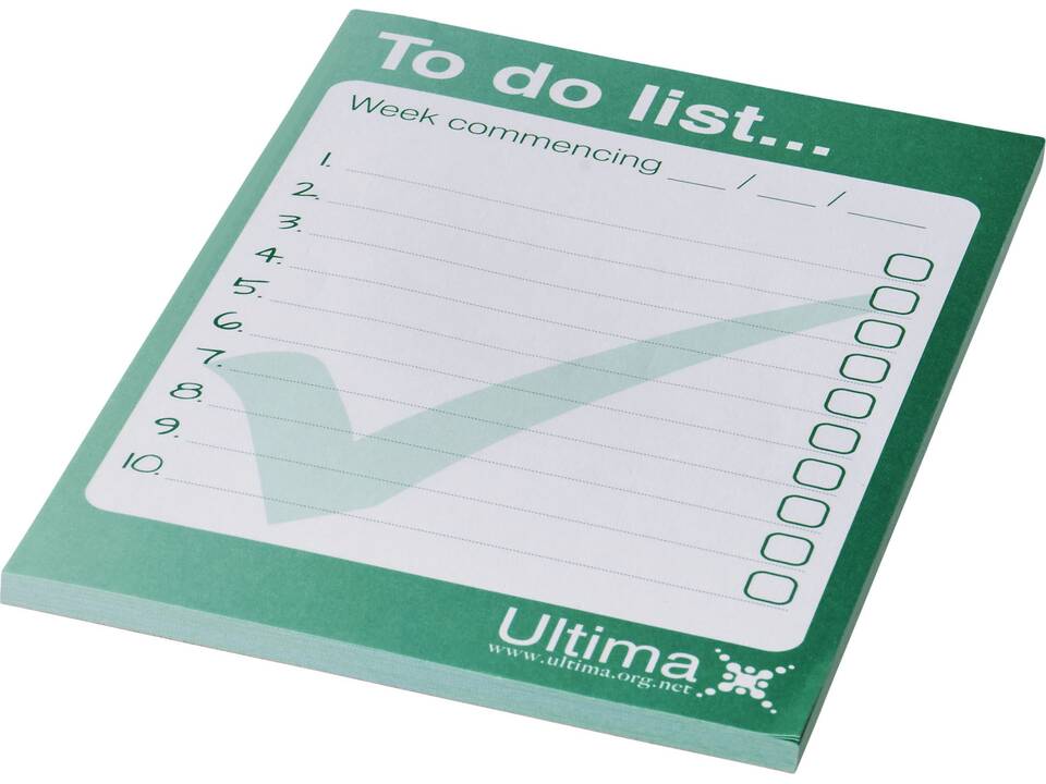 Desk-Mate® A6 notepad 25 sheets 5