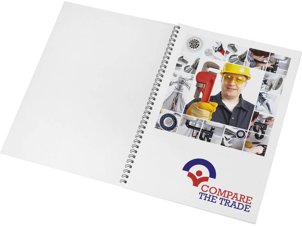 Desk-Mate® wire-o A4 notebook PP cover 5