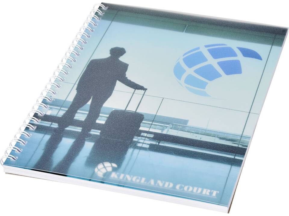 Desk-Mate® wire-o A5 notebook PP cover 25