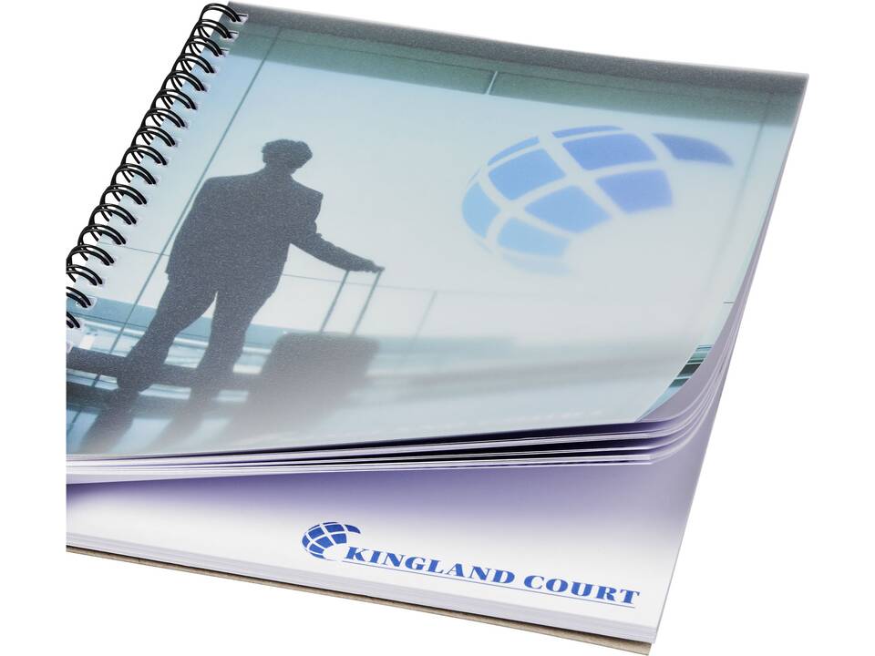 Desk-Mate® wire-o A5 notebook PP cover 24