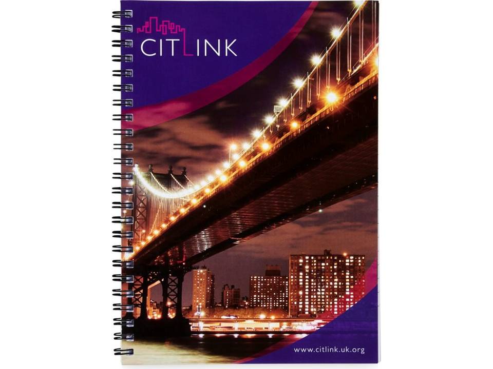 Desk-Mate® wire-o A4 notebook 16