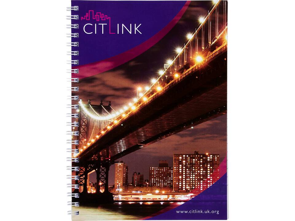 Desk-Mate® wire-o A5 notebook 18