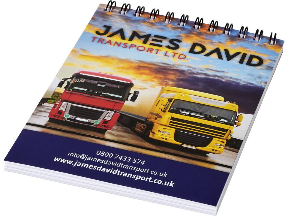 Desk-Mate® spiral A6 notebook 4