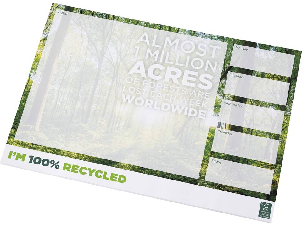 Desk-Mate® A3 recycled notepad 5