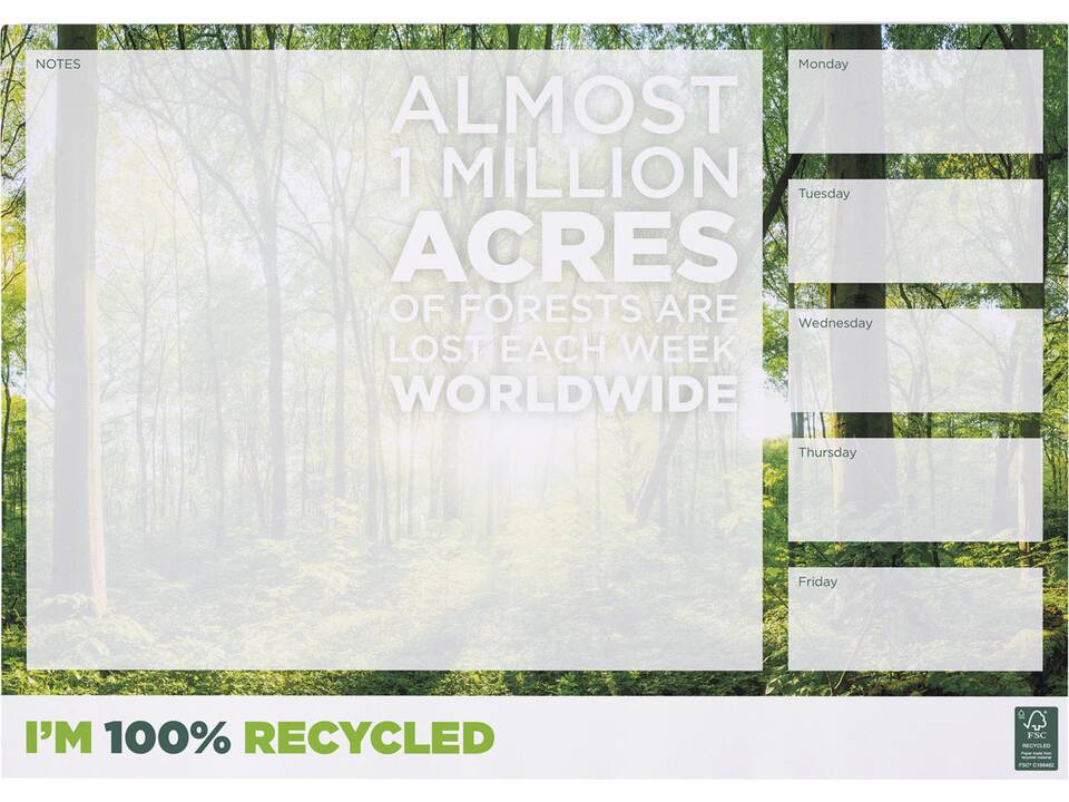 Desk-Mate® A3 recycled notepad 6