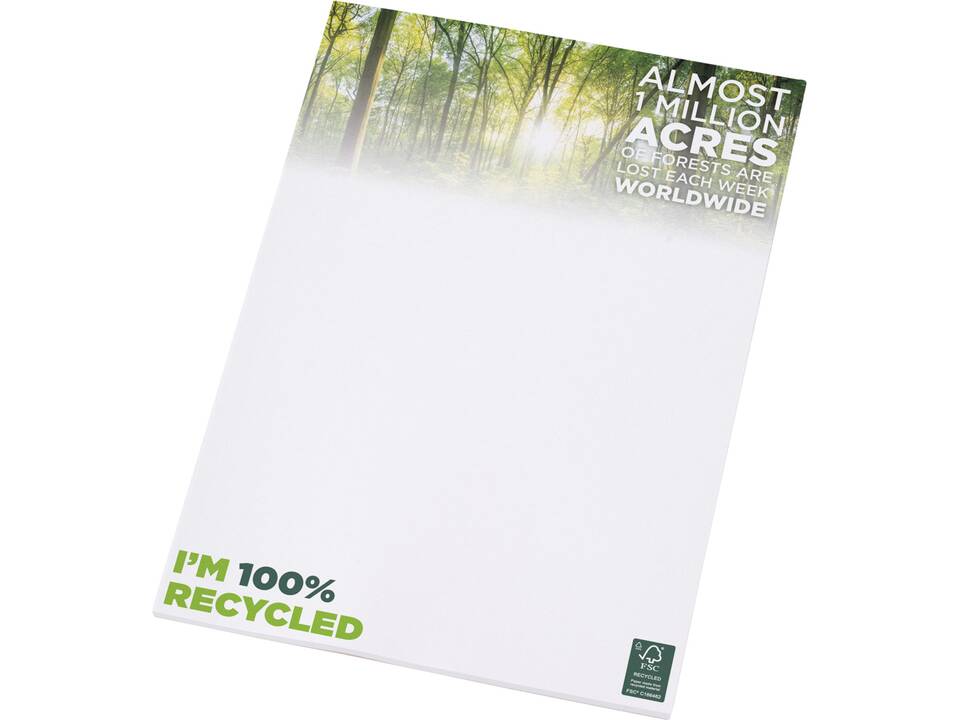 Desk-Mate® A4 recycled notepad 5