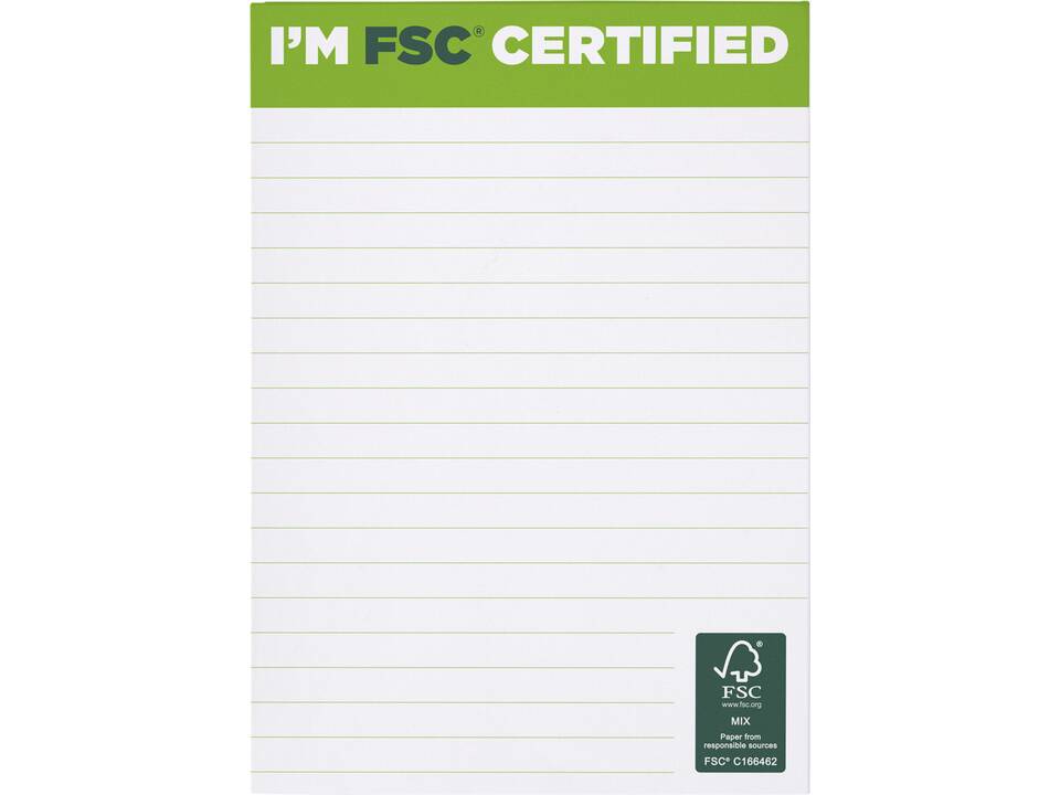 Desk-Mate® Eco A6 notepad 4