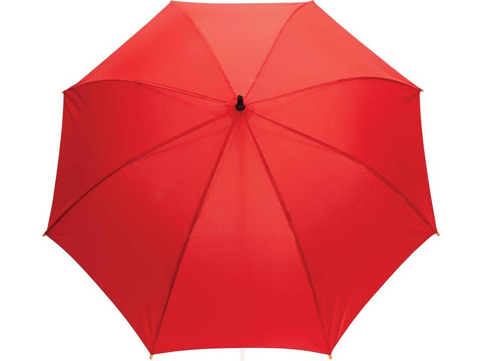 23" Impact AWARE™ RPET auto open bamboo umbrella 15