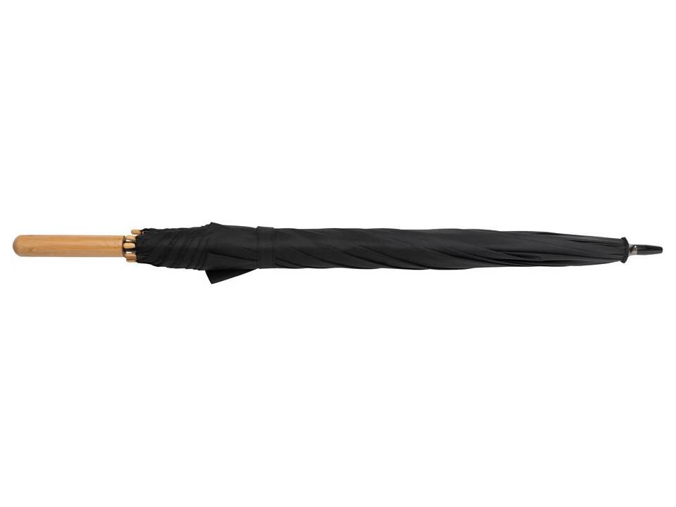 23" Impact AWARE™ RPET auto open bamboo umbrella 25