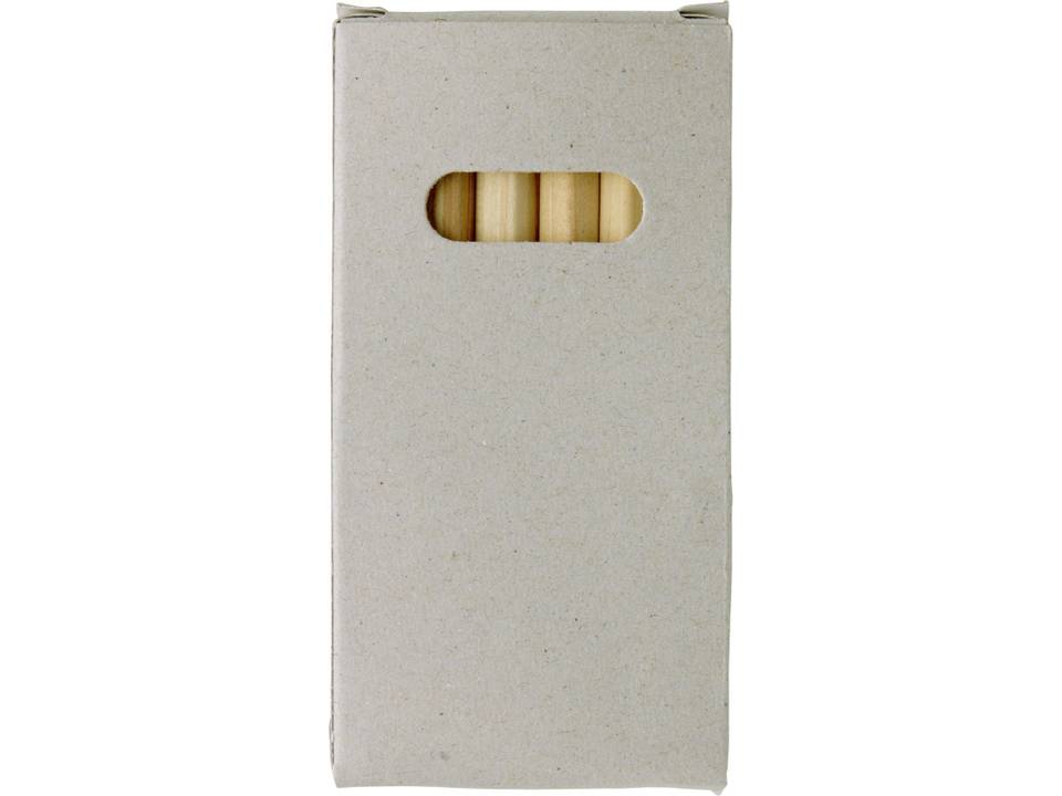 Six colour pencil set 1